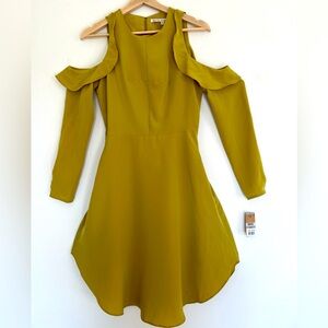 Elegant and simple (2) side pockets dress 🫒✨